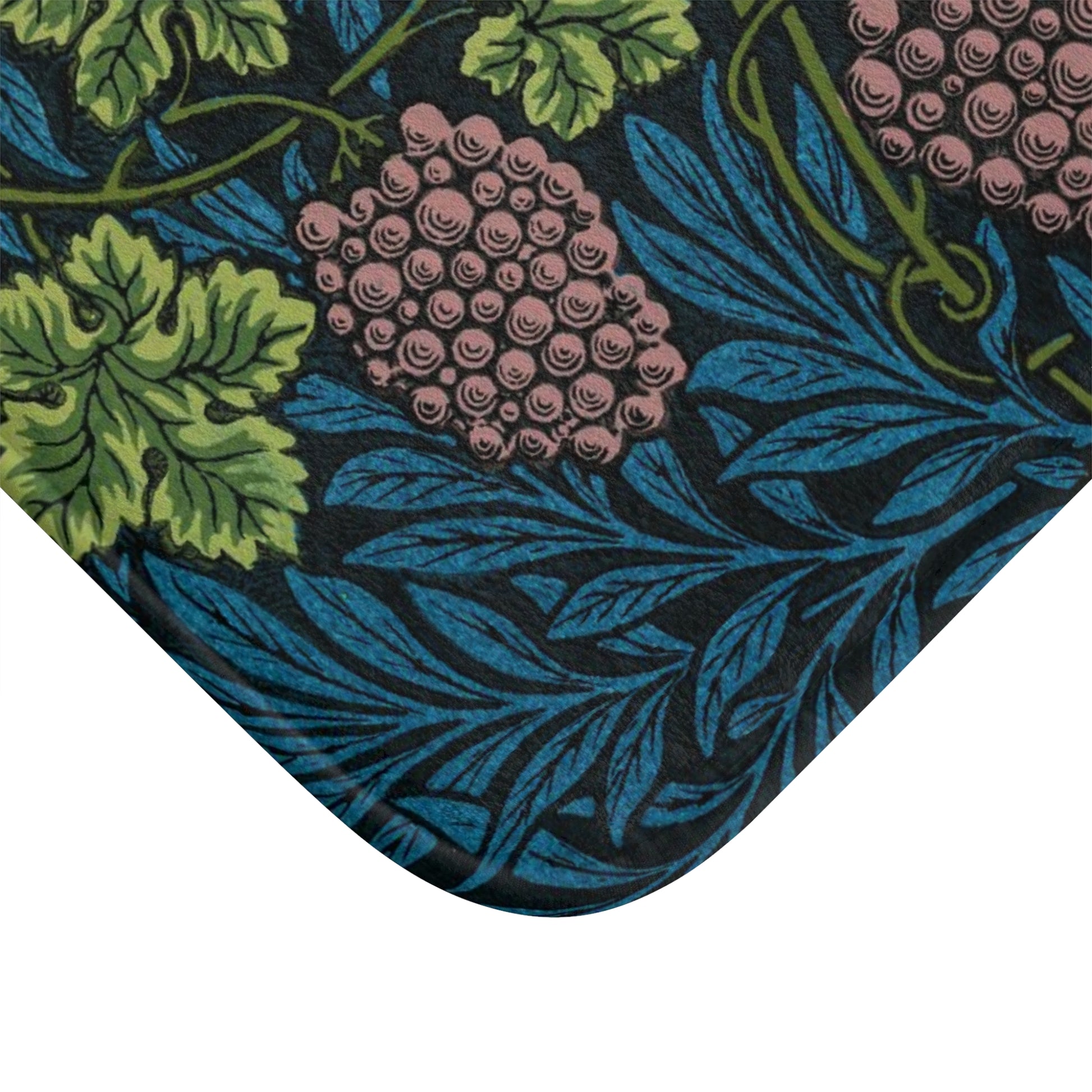 Microfibre Bath Mat inspired by William Morris - Vine Collection