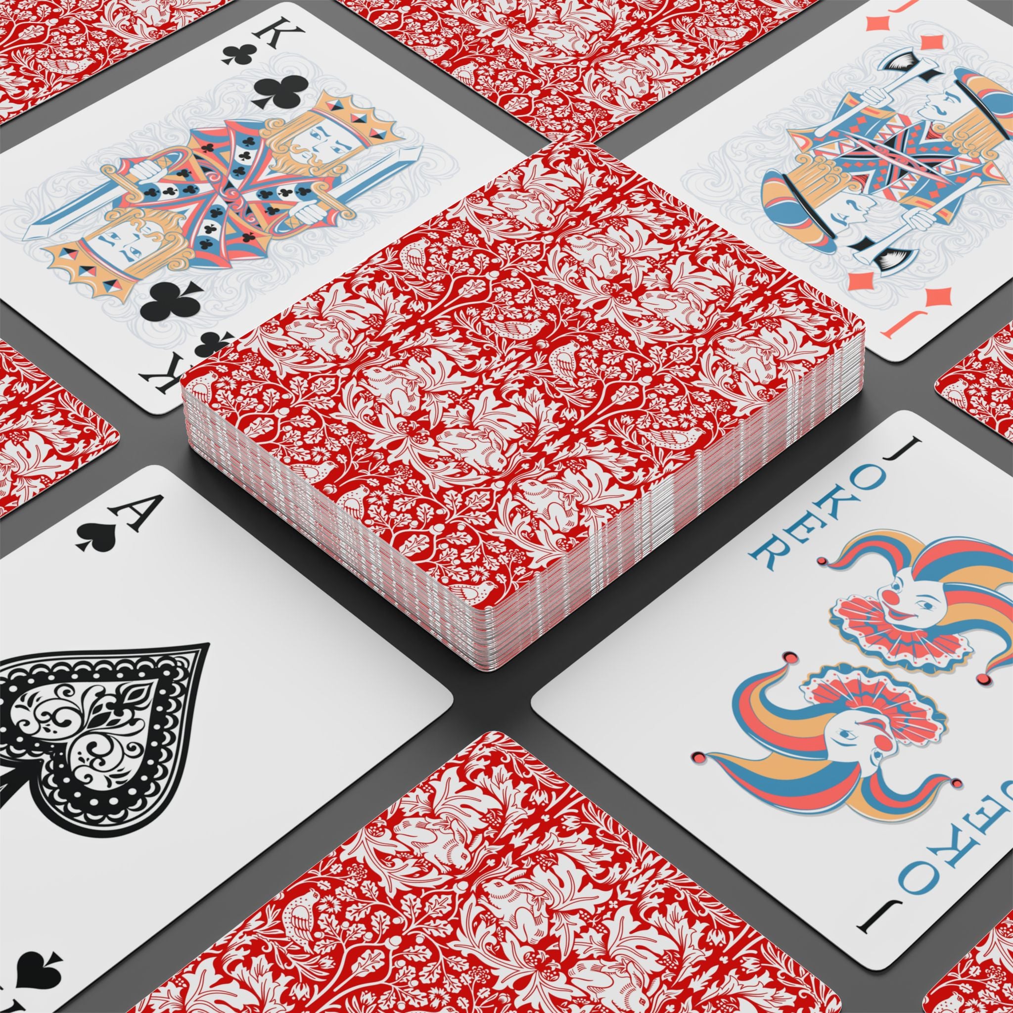 Brer Rabbit Playing Cards Shop Playing Cards inspired by William Morris | Willy Morris Home ...