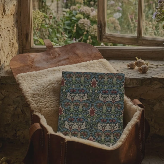 lined-hardcover-journal-by-william-morris-snakeshead-collection-9
