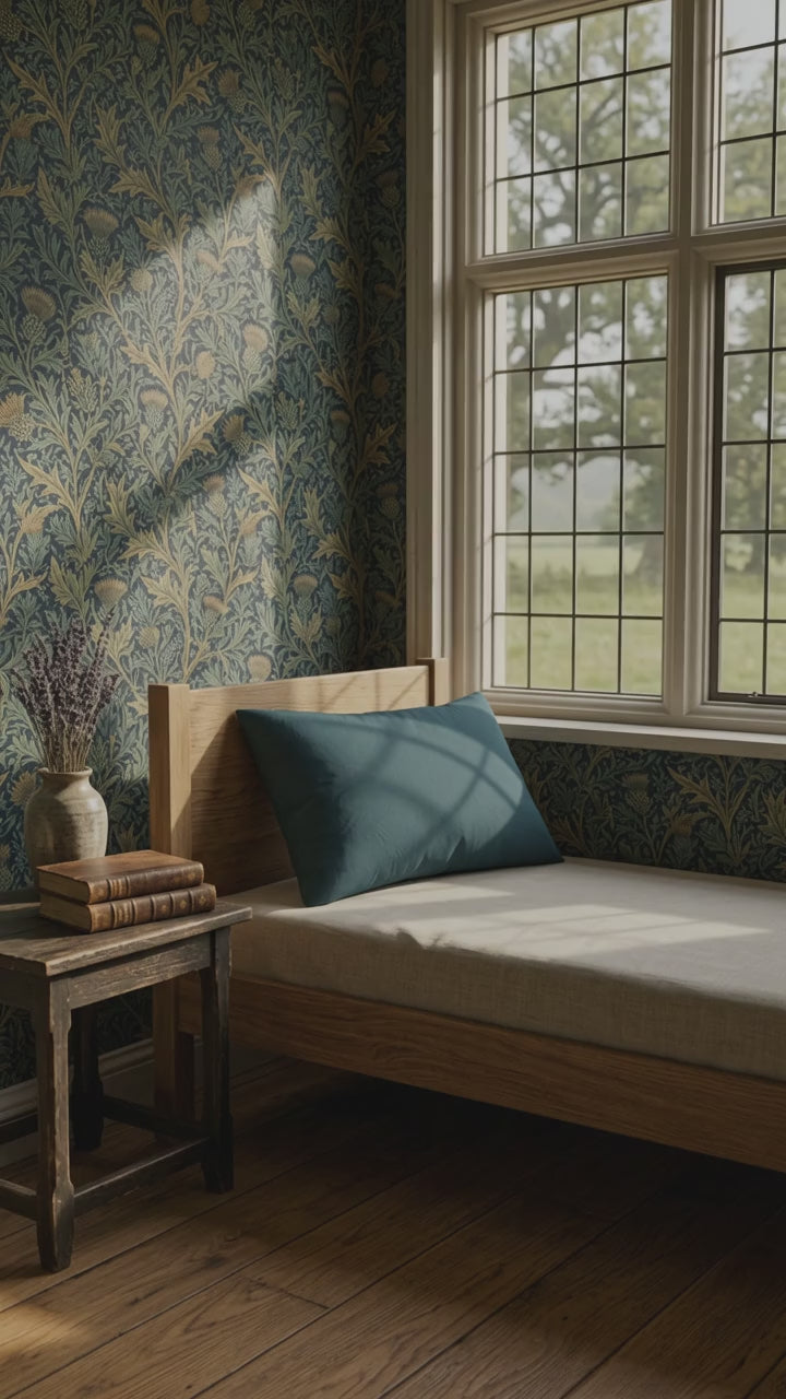 lumbar-cushion-by-william-morris-greenery-collection-dear-left-9