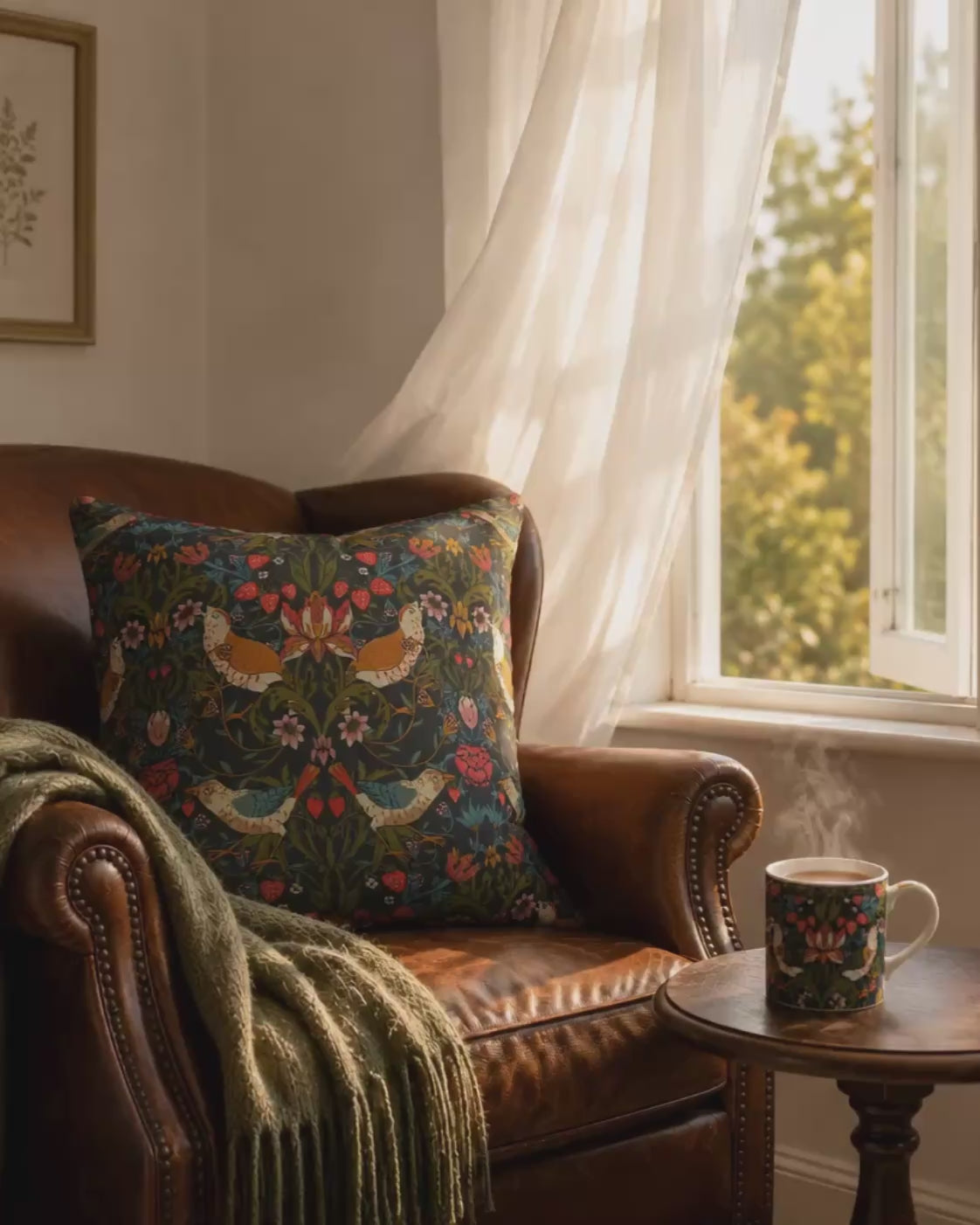 faux-suede-cushion-by-william-morris-strawberry-thief-ebony-10