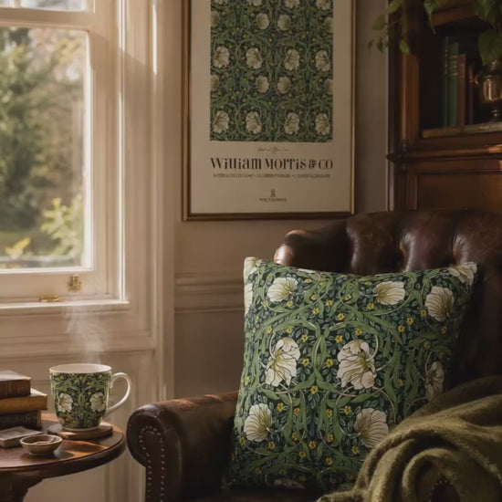 faux-suede-cushion-william-morris-pimpernel-collection-green-11