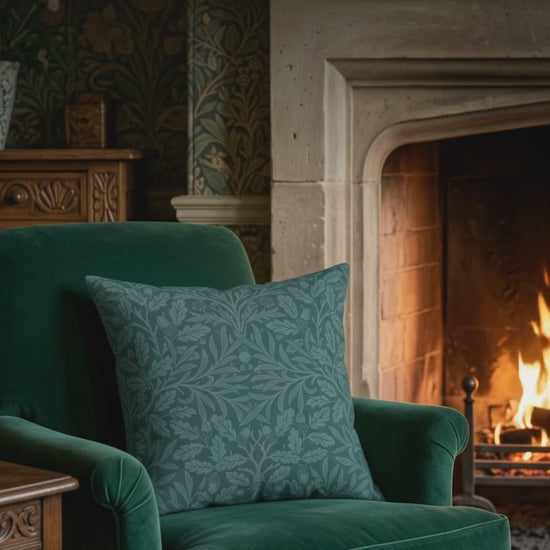 faux-suede-cushion-william-morris-acorns-and-oak-leaves-teal-13