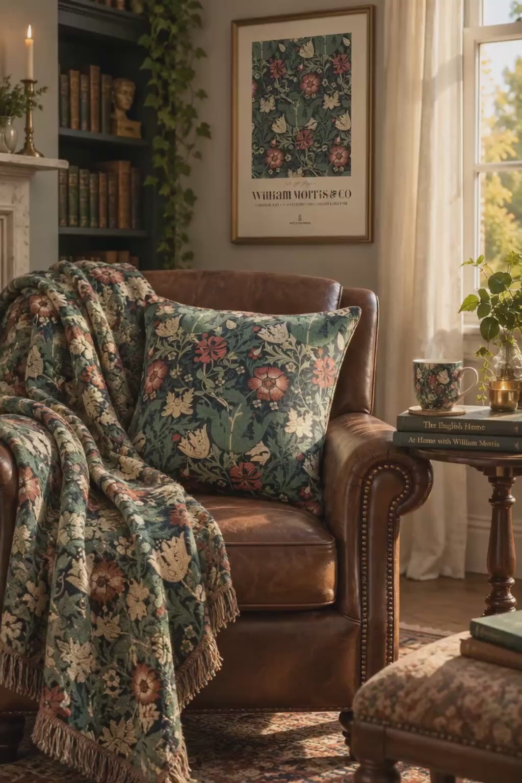 faux-suede-cushion-by-william-morris-compton-hill-cottage-11