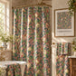 Shower Curtain inspired by William Morris - Bird & Pomegranate Collection (Rosella)