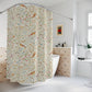 Shower Curtain inspired by William Morris - Newill Collection