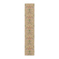 A floral patterned table runner inspired by William Morris' work, displayed on a dining table.