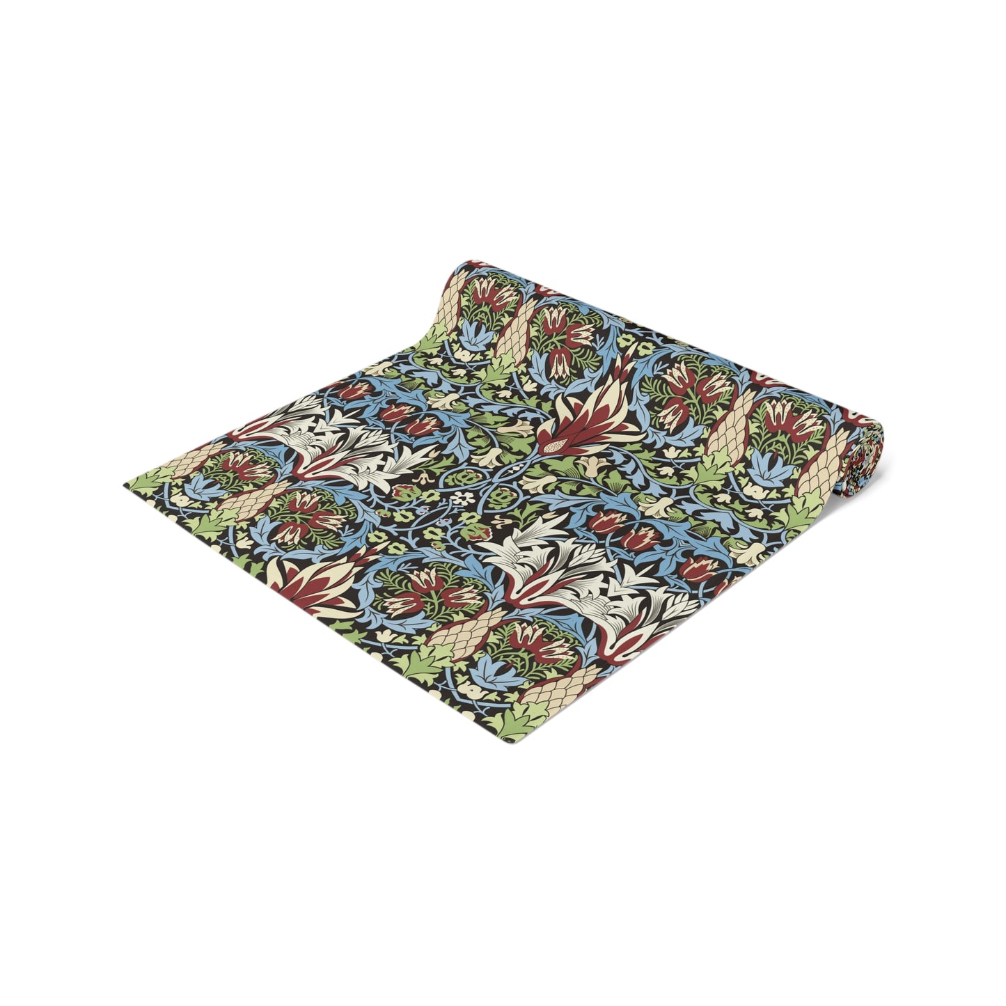 Table Runner inspired by William Morris - Snakeshead Collection