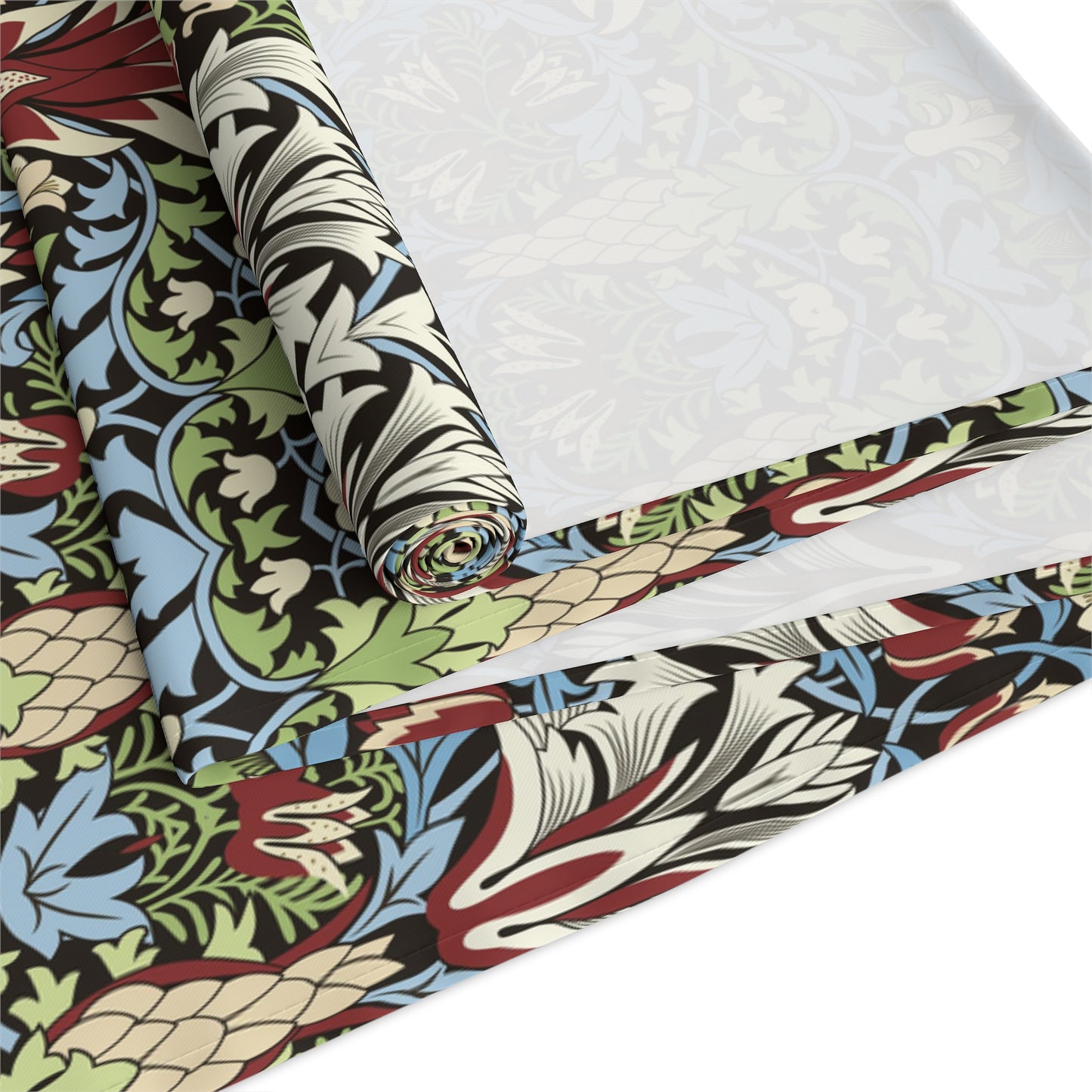 Table Runner inspired by William Morris - Snakeshead Collection