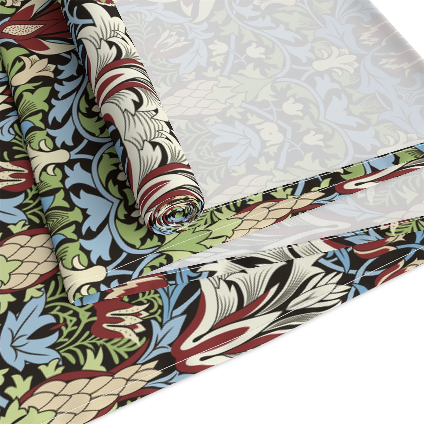 Table Runner inspired by William Morris - Snakeshead Collection