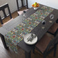 Table Runner inspired by William Morris - Snakeshead Collection