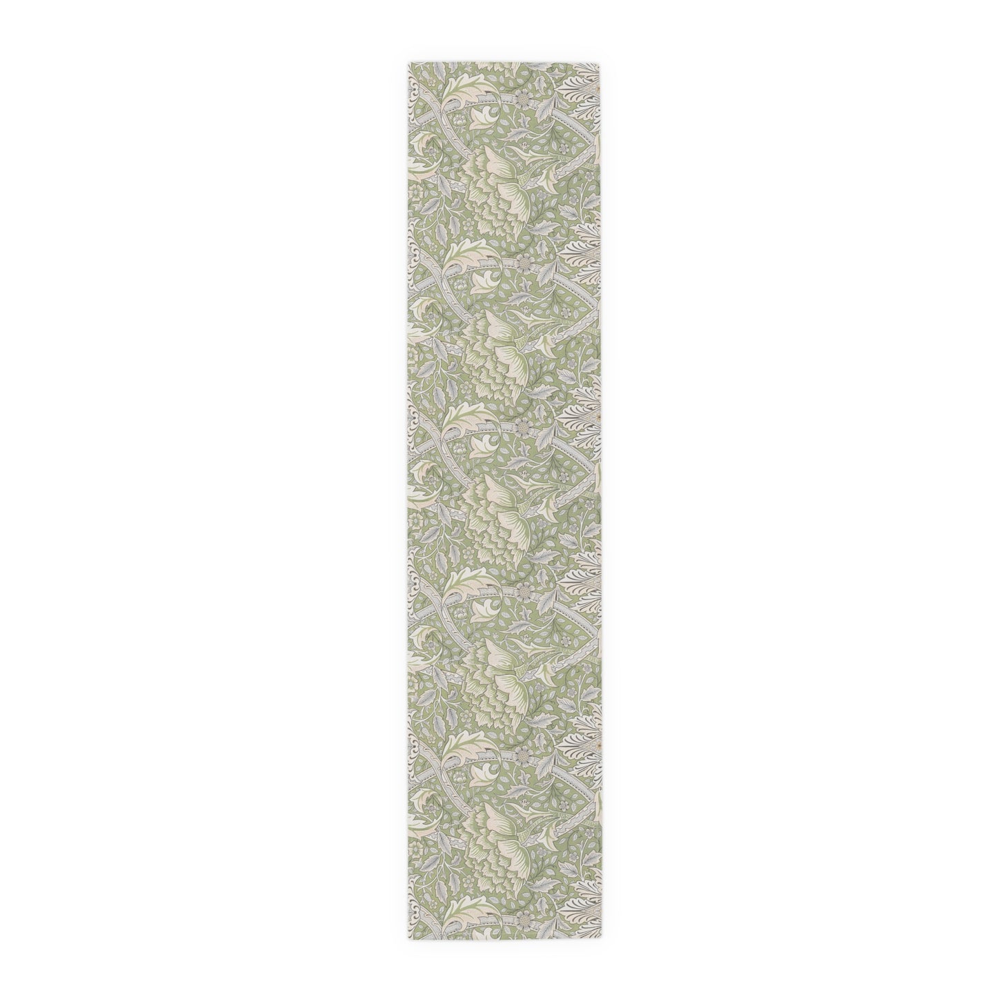 Decorative border with floral pattern on a white background