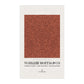 Tea towel with red floral pattern and 'William Morris & Co' branding on a white background