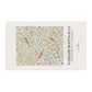 Tea Towel designed by William Morris & Co in a beige floral pattern called Newill Collection (Day) - Art Print on a Tea Towel