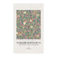 Tea Towel designed by William Morris & Co in a pink floral pattern called Bird & Pomegranate Collection (Rosella) - Art Print on a Tea Towel
