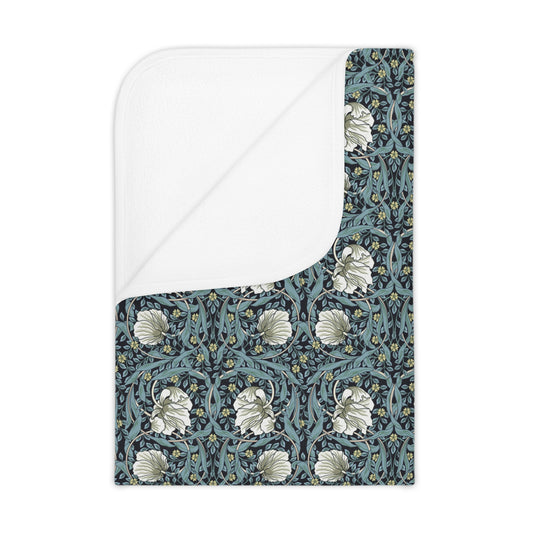 Floral patterned product on a white background