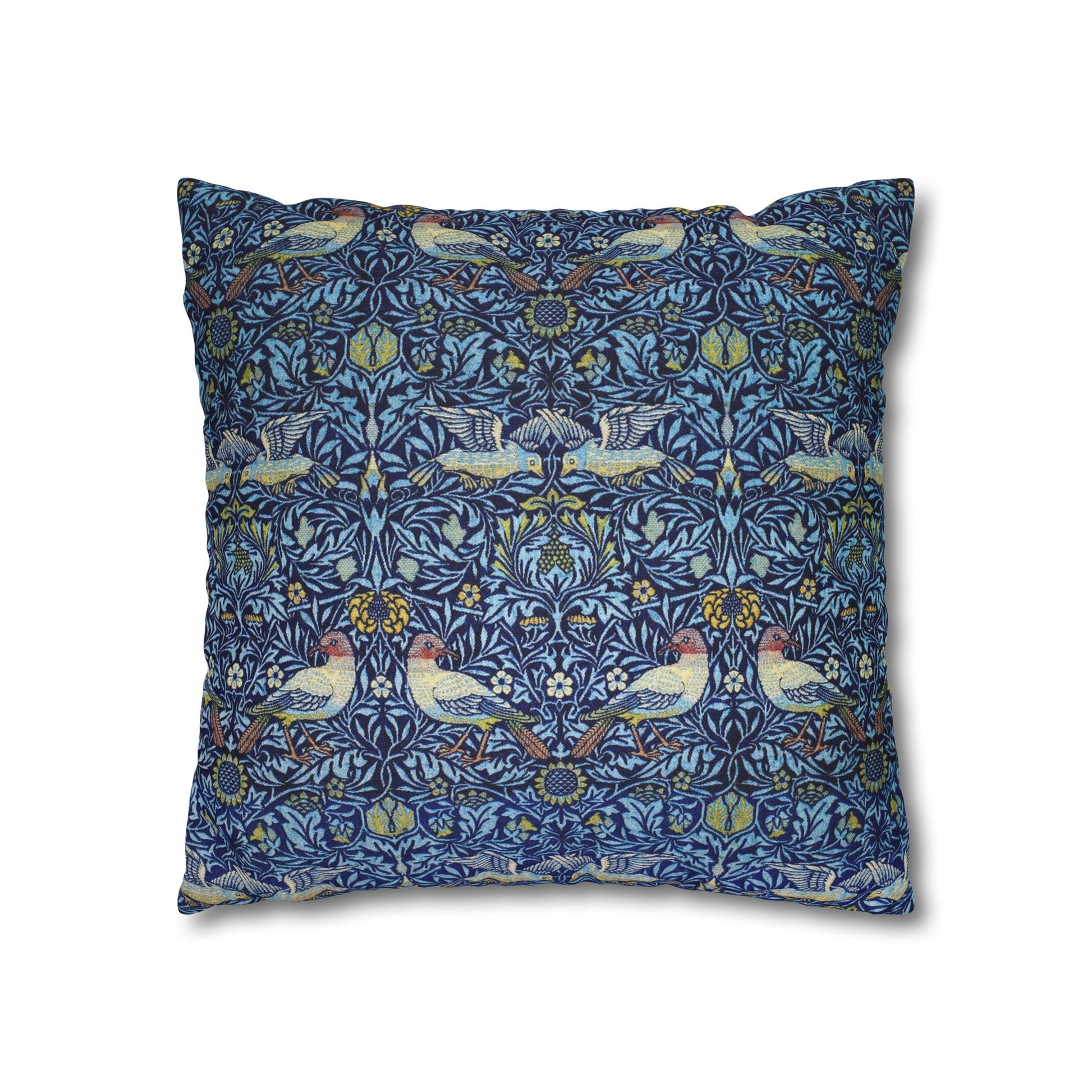 Decorative pillow with intricate pattern on a white background