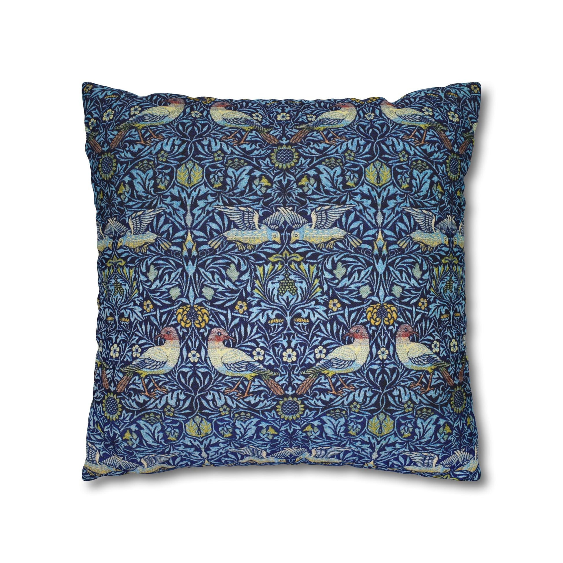 Decorative pillow with intricate pattern on a white background