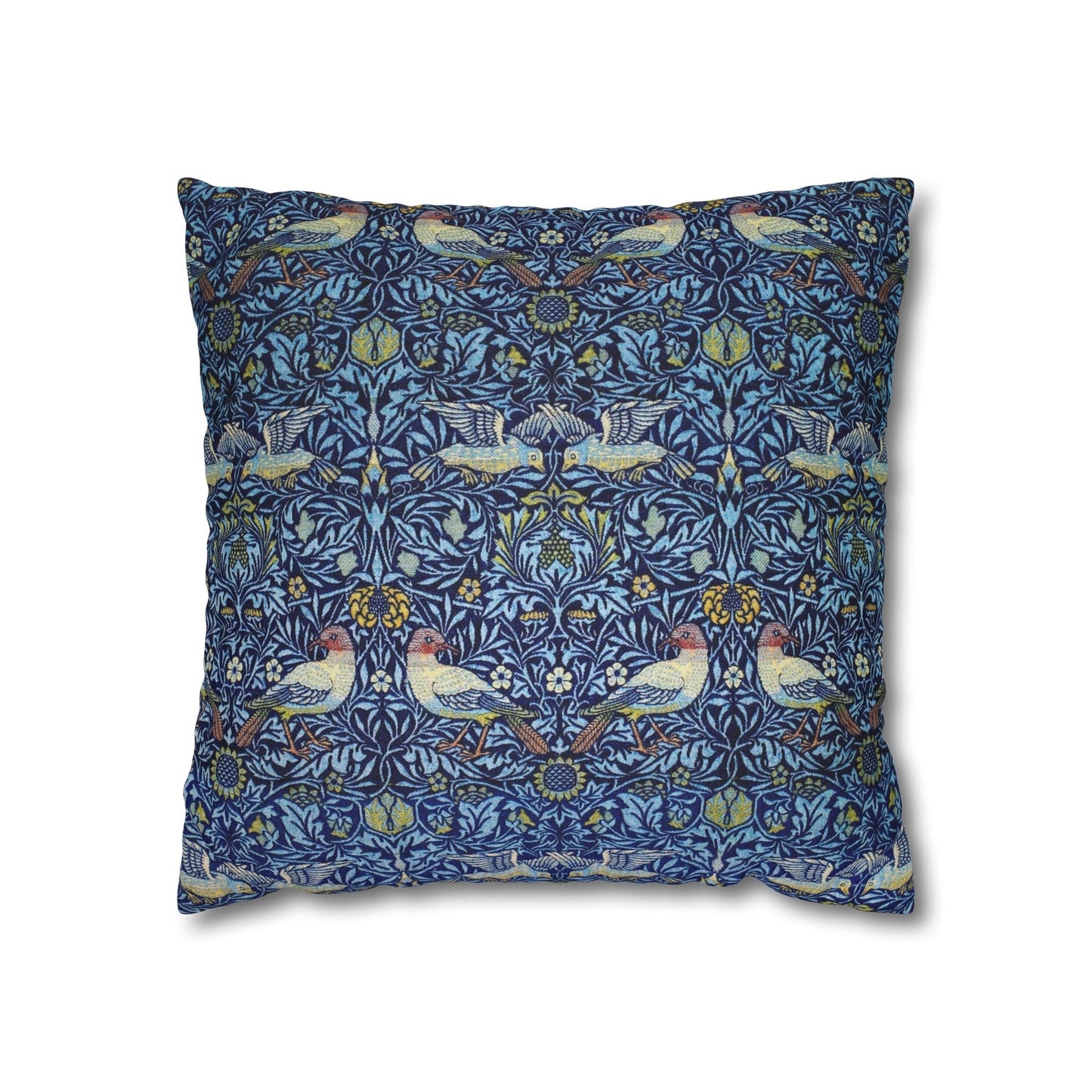 Decorative pillow with intricate pattern on a white background