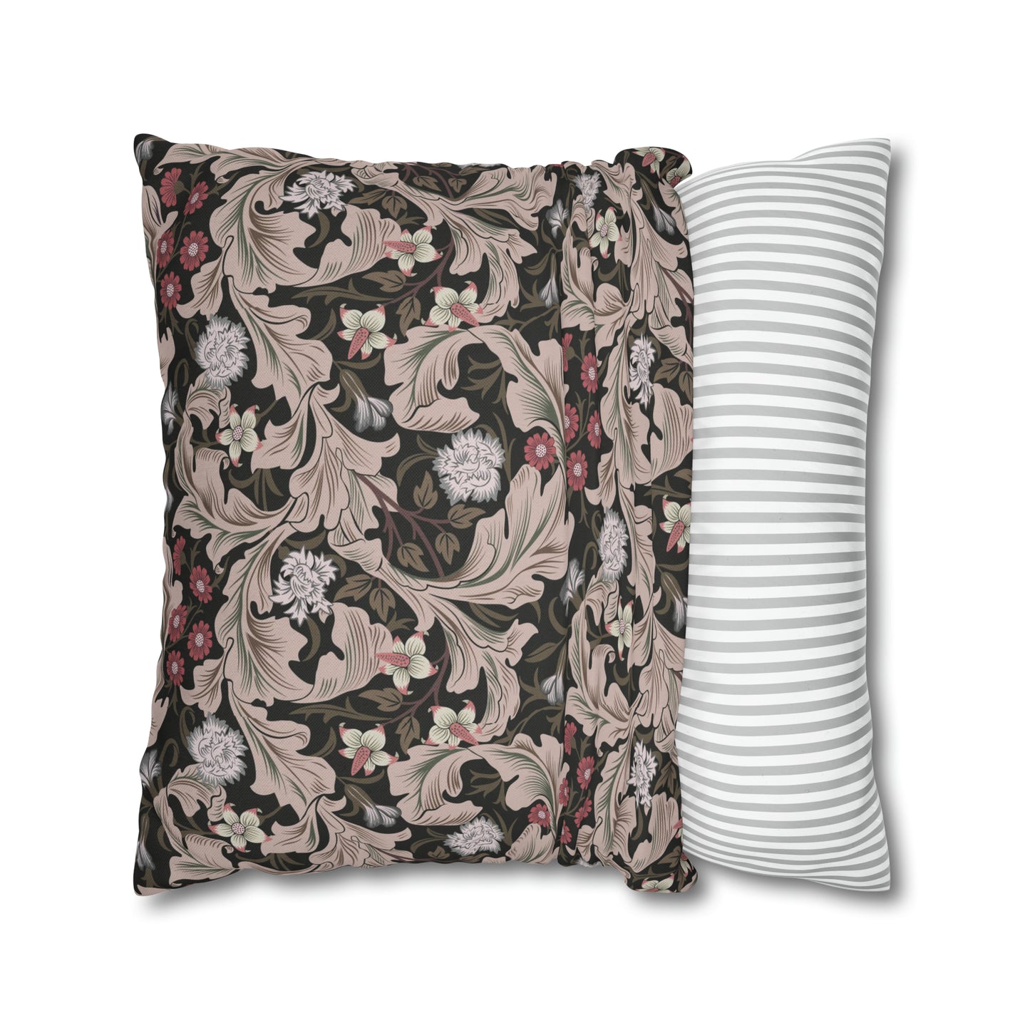 Cushion Cover inspired by William Morris - Leicester Collection (Mocha)