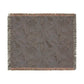 Woven Cotton Blanket inspired by William Morris - Acanthus Collection (Grey)