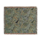 Woven Cotton Blanket inspired by William Morris - Acanthus Collection (Grey)