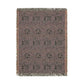 Woven Cotton Blanket inspired by William Morris - Anemone Collection (Aqua)
