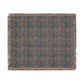 Woven Cotton Blanket inspired by William Morris - Chrysanthemum Collection (Yellow)