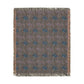 Woven Cotton Blanket inspired by William Morris - Chrysanthemum Collection (Yellow)