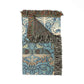 Woven Cotton Blanket inspired by William Morris & Co in a pattern called Peacock and Dragon Collection