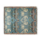 Woven Cotton Blanket inspired by William Morris & Co in a pattern called Peacock and Dragon Collection