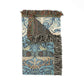 Woven Cotton Blanket inspired by William Morris & Co in a pattern called Peacock and Dragon Collection