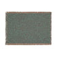 Textile with a leaf pattern on a plain background