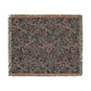 A rectangular woven throw blanket with fringed edges, featuring an intricate floral and vine pattern in muted pink, teal blue, and gray on a dark charcoal background.