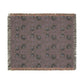 Textile with a pattern on a white background