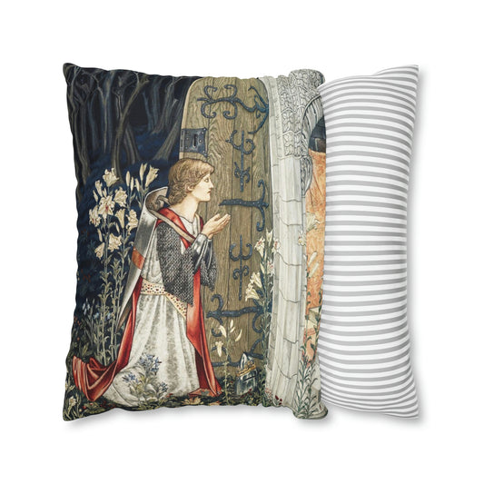 william-morris-co-spun-poly-cushion-cover-holy-grail-collection-door-1