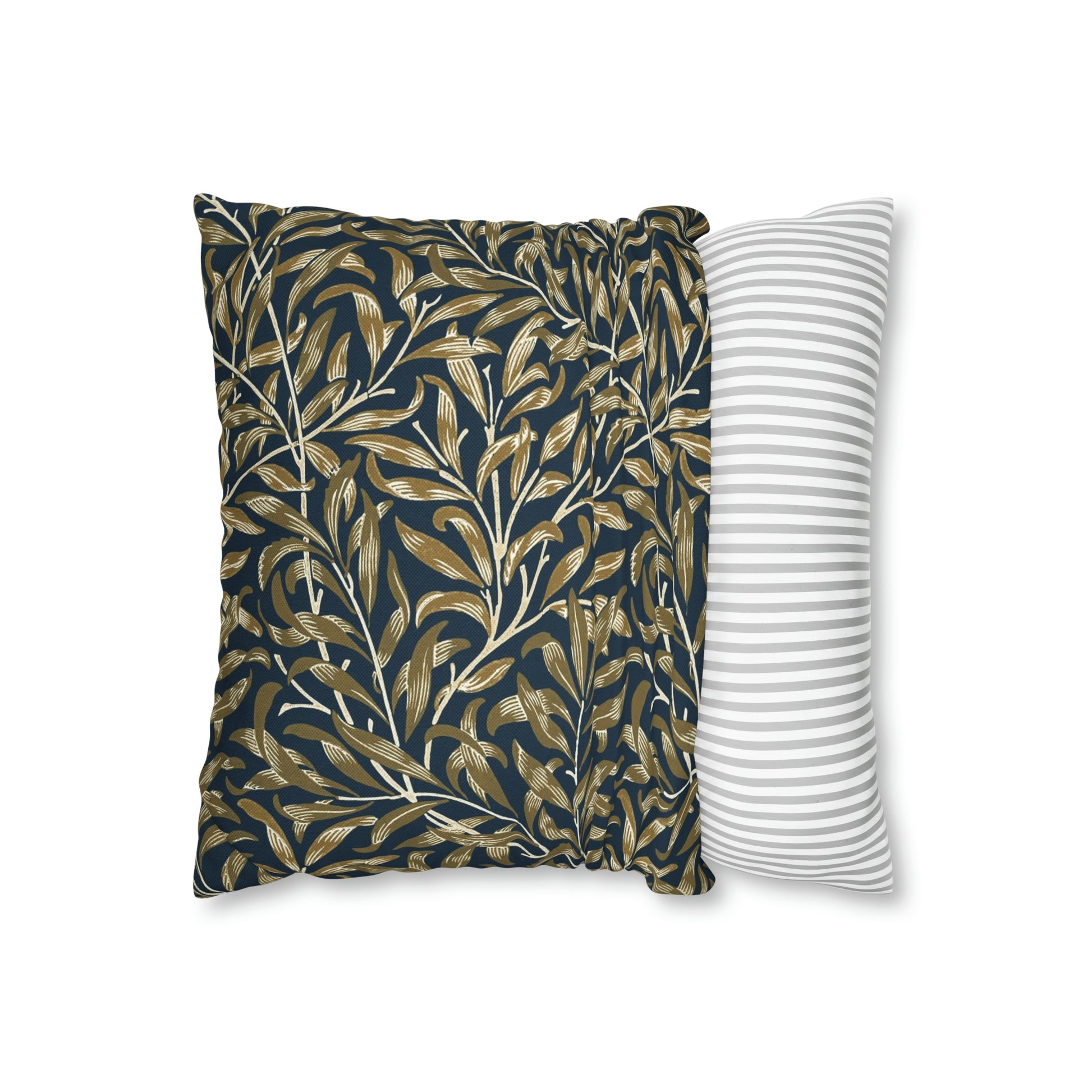 william-morris-co-spun-poly-cushion-cover-willow-bough-collection-black-9