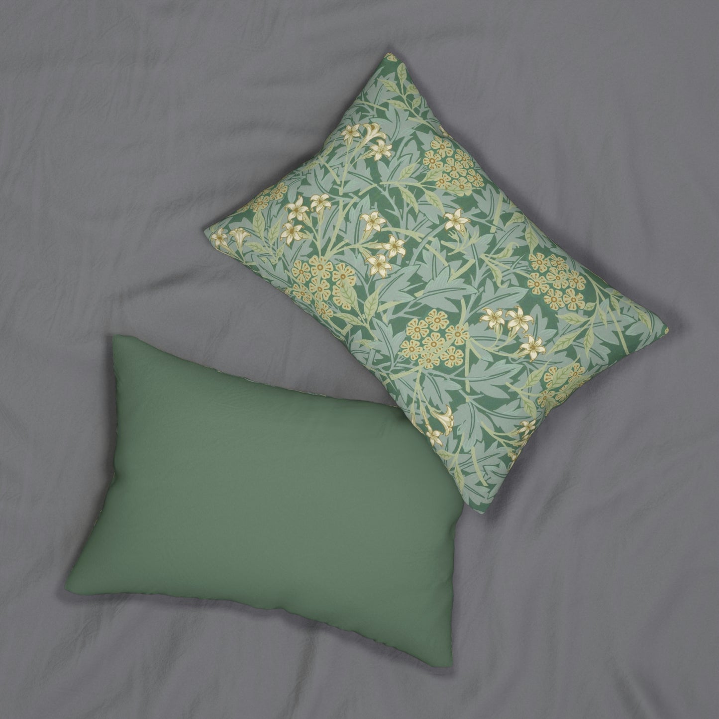 William-Morris-&-Co-Spun-Poly-Lumbar-Cushion-and-Cushion-Cover-Jasmine-Collection-4