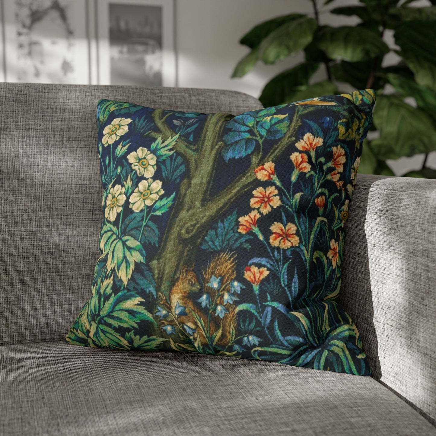 william-morris-co-cushion-cover-pheasant-and-squirrel-collection-squirrel-blue-6