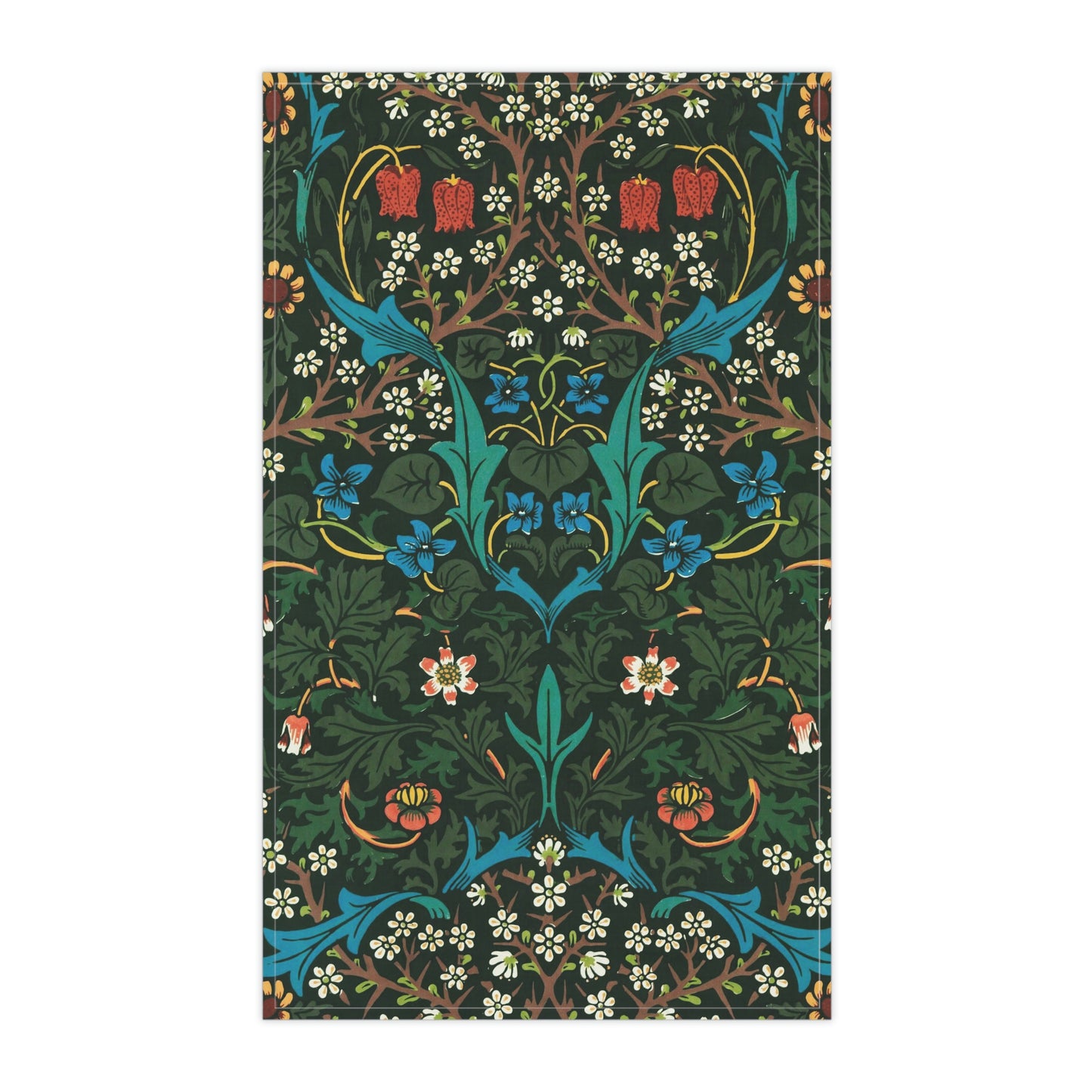 kitchen-tea-towel-inspired-by-william-morris-tulip-collection-red-1