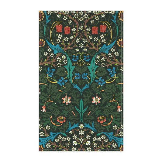 William Morris & Co Kitchen Tea Towel - Tulip Collection (Red)