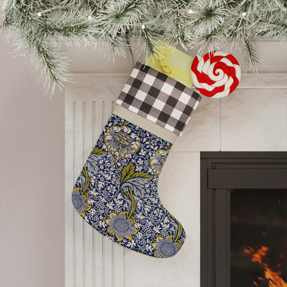 Christmas Stocking inspired by William Morris - Kennet Collection