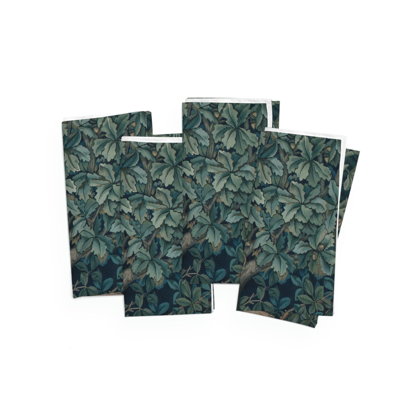 William-Morris-&-Co-Table-Napkins-Dear-by-John-Henry-Dearle-Green-Forest-Collection-3william-morris-co-table-napkins-greenery-collection-dear-3