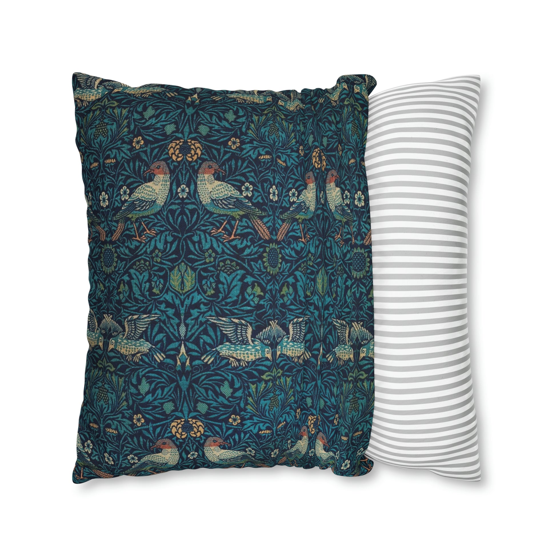 william-morris-co-spun-poly-cushion-cover-bluebird-collection-5