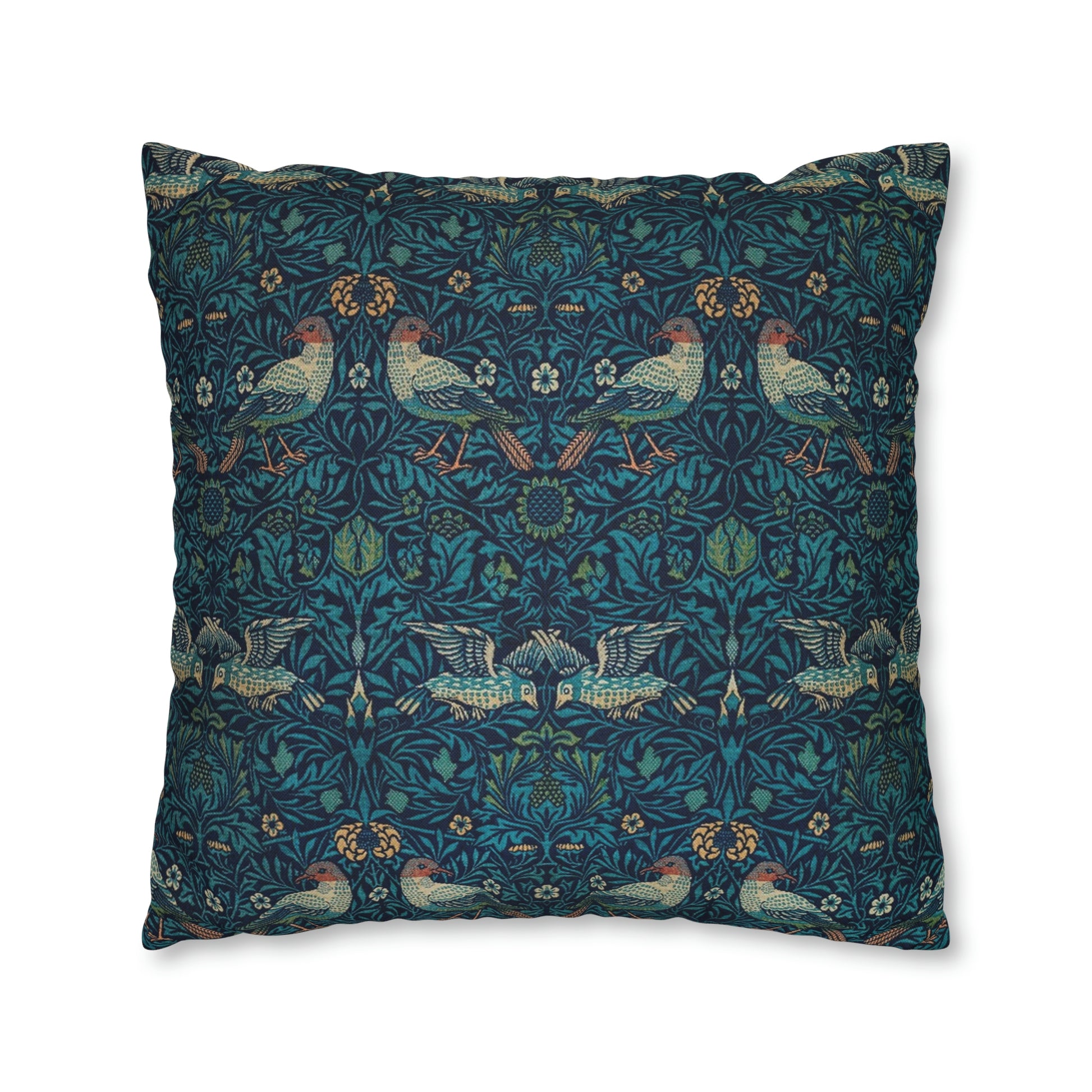 william-morris-co-spun-poly-cushion-cover-bluebird-collection-4