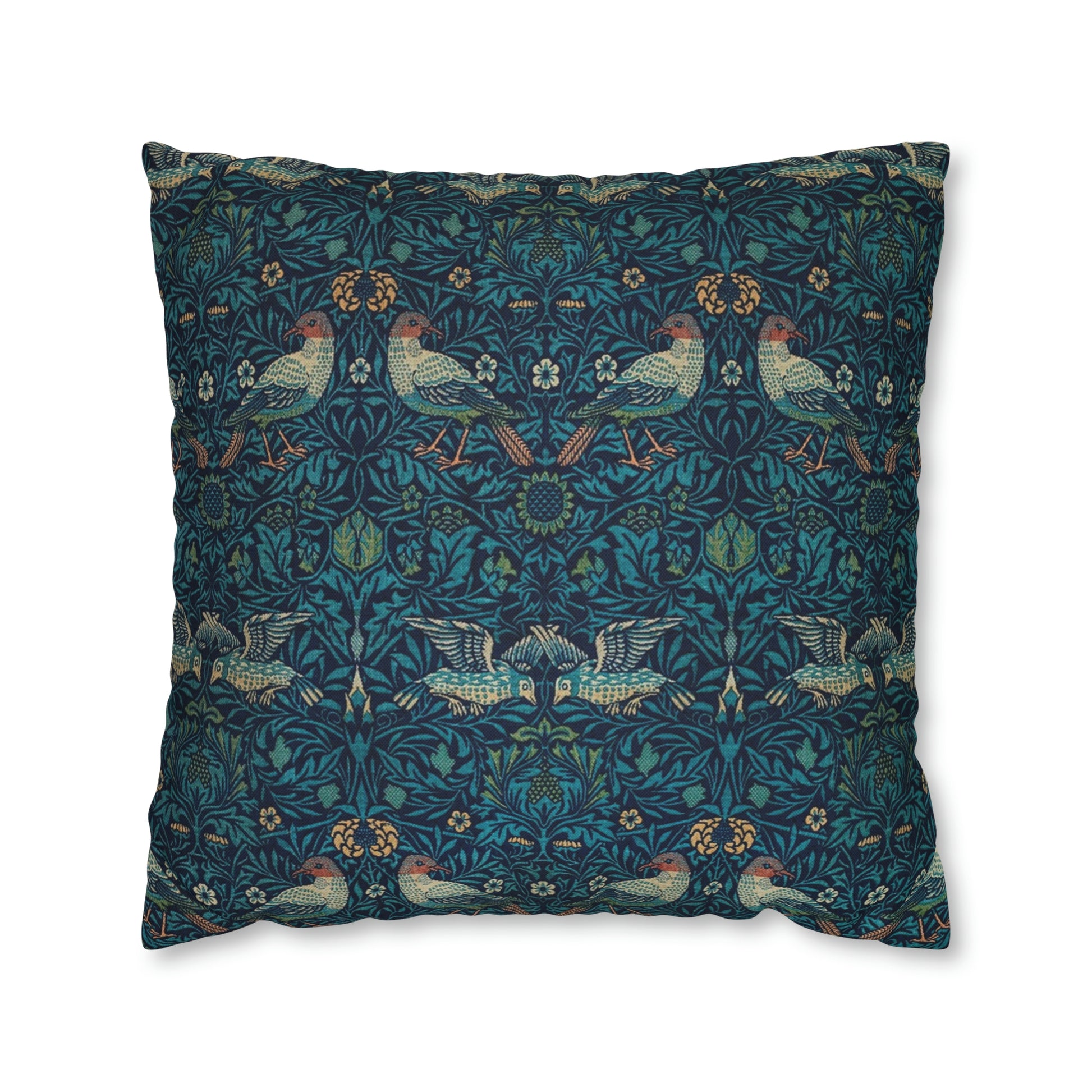 william-morris-co-spun-poly-cushion-cover-bluebird-collection-2