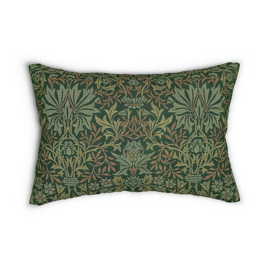 William-Morris-&-Co-Spun-Poly-Lumbar-Cushion-and-Cushion-Cover-Flower-Garden-Collection-1