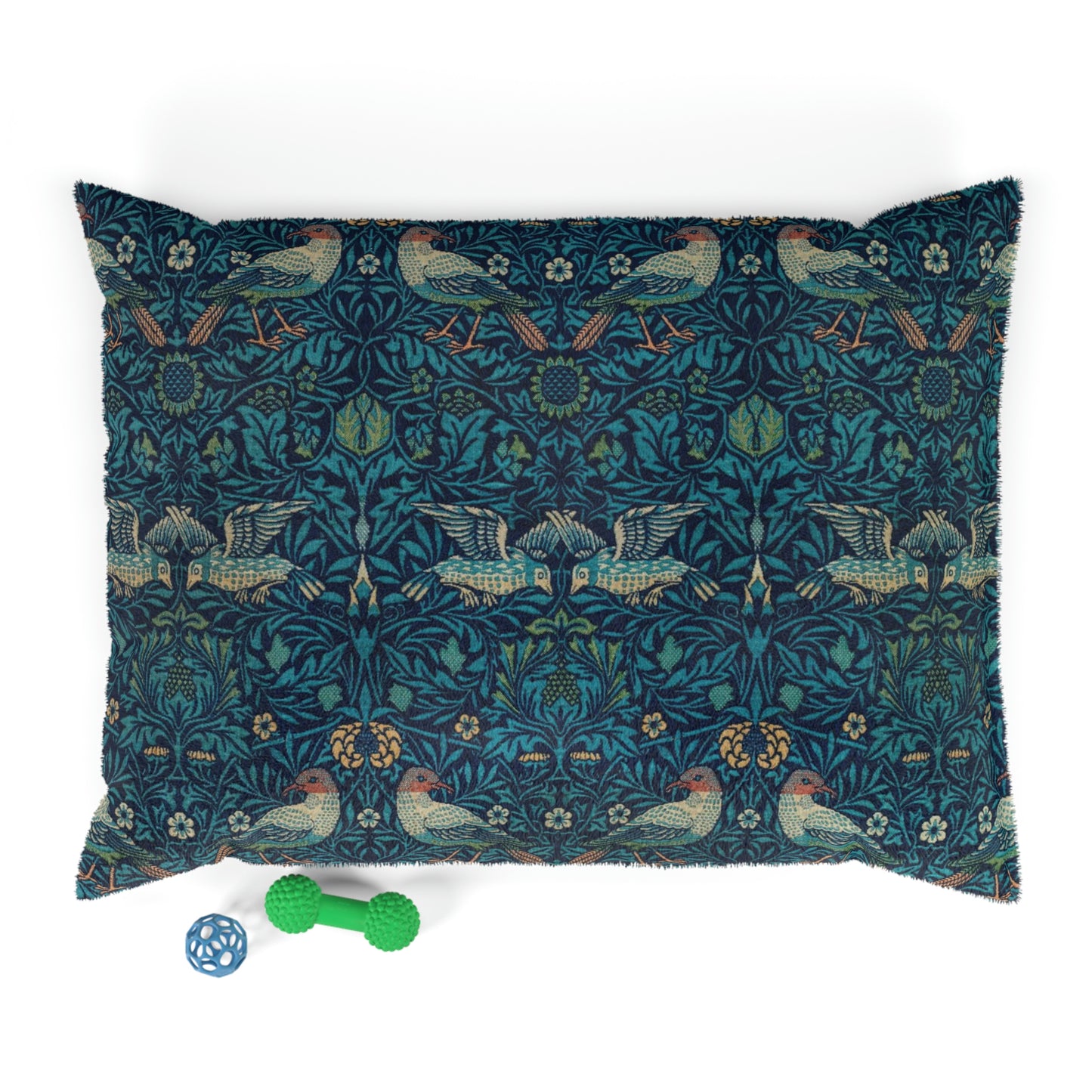 William-Morris-&-Co-Pet-Bed-Blue-Bird-Collection-5