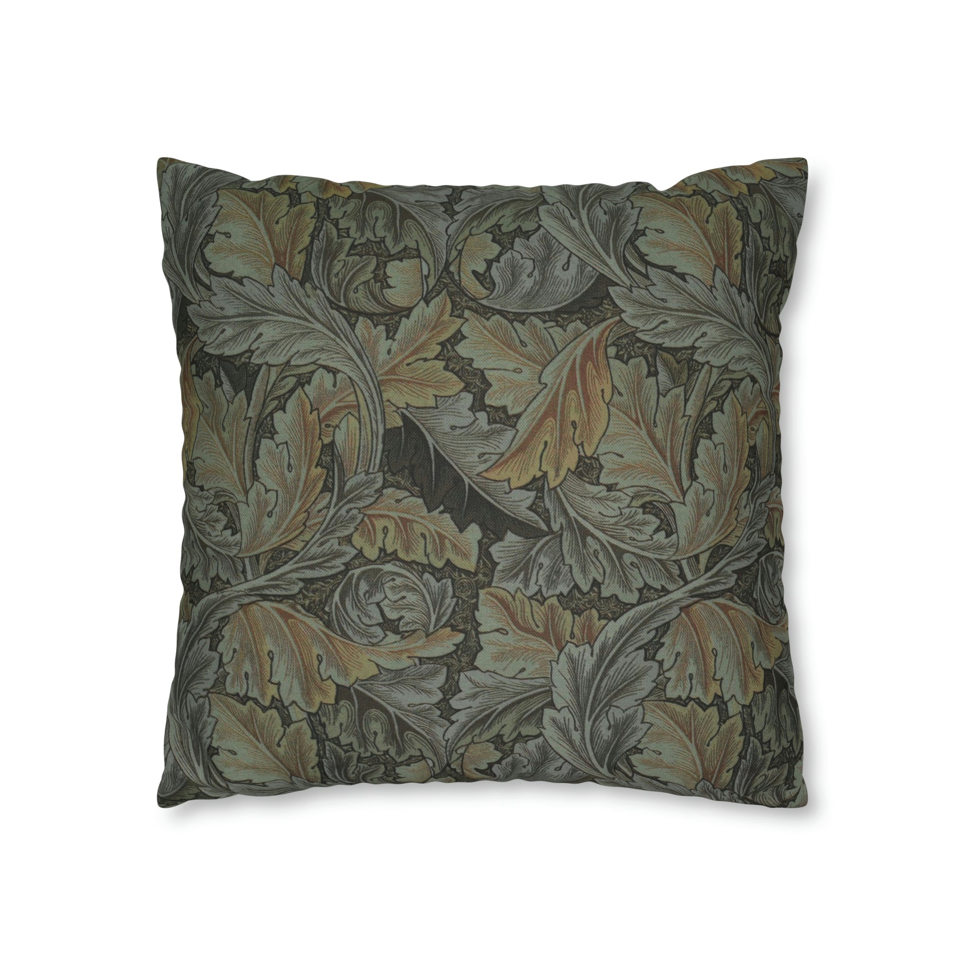 william-morris-co-spun-poly-cushion-cover-acanthus-collection-grey-17