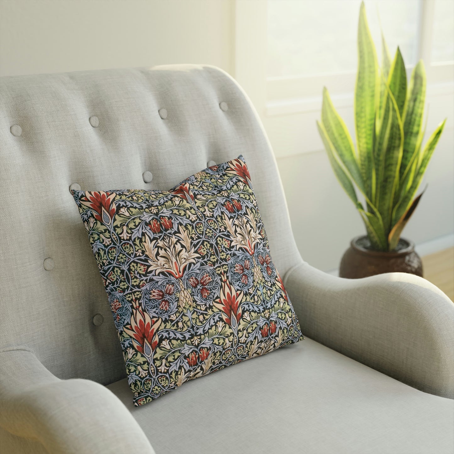 William-Morris-and-Co-Cushion-and-Cushion-Cover-Snakeshead-Collection-9